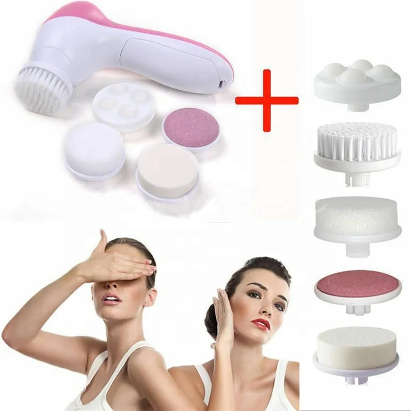 Melason 8 IN1 Multifunction Waterproof Electric Face Deep Pore Facial Cleansing Brush Spa Skin Massage Cleanser Beauty Equipment