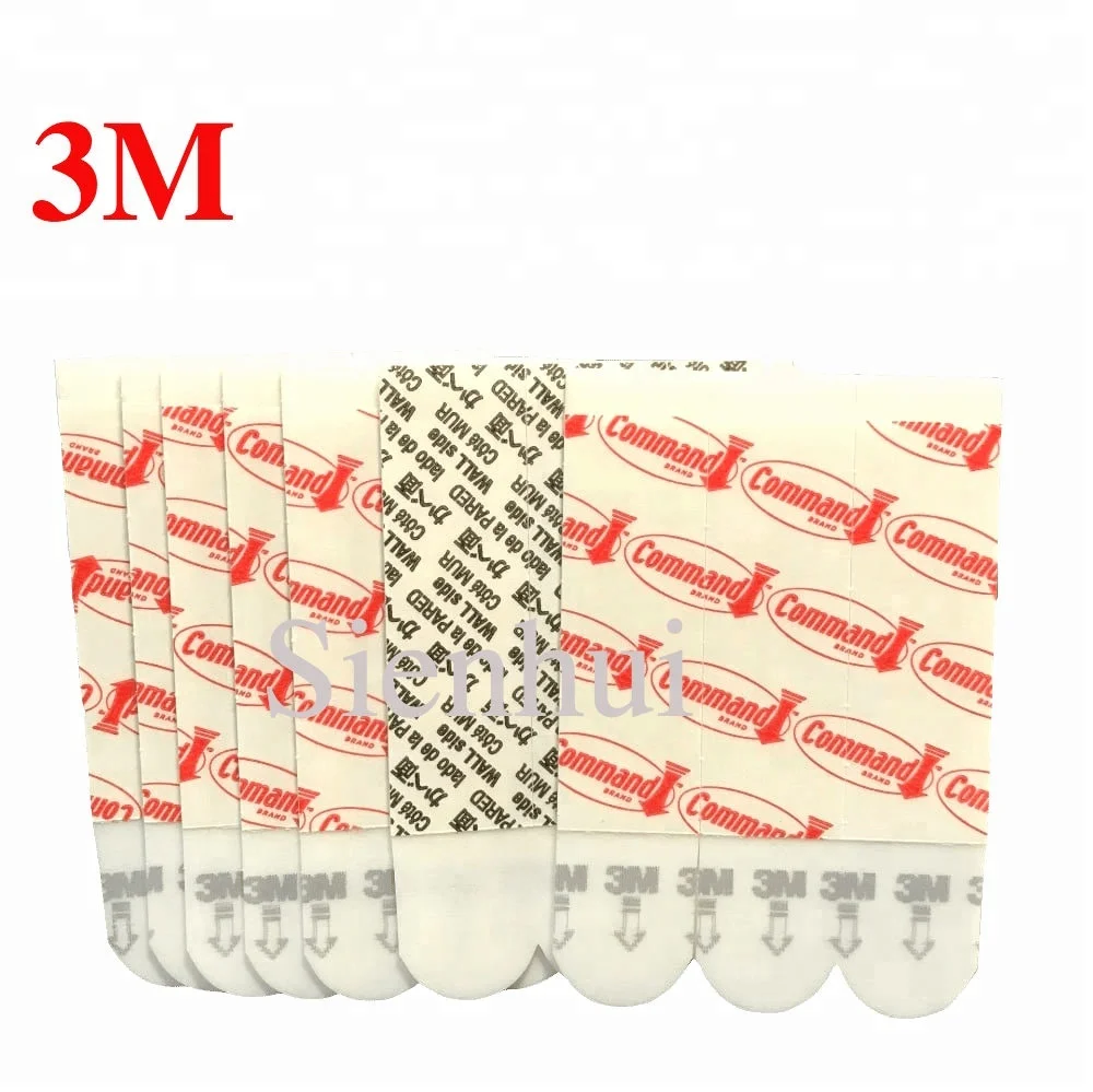 free shipping Medium 3M command poster strips Removable double sided foam tape picture hanging 3M double sided tape strip Medium