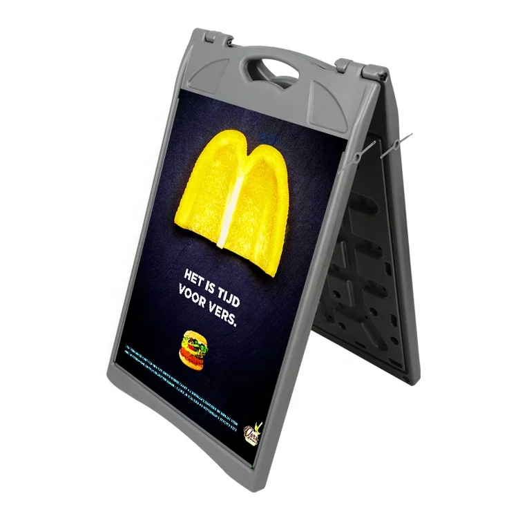 A1 открытый постер стенд дисплей сэндвич качели доска тротуар знак стенд