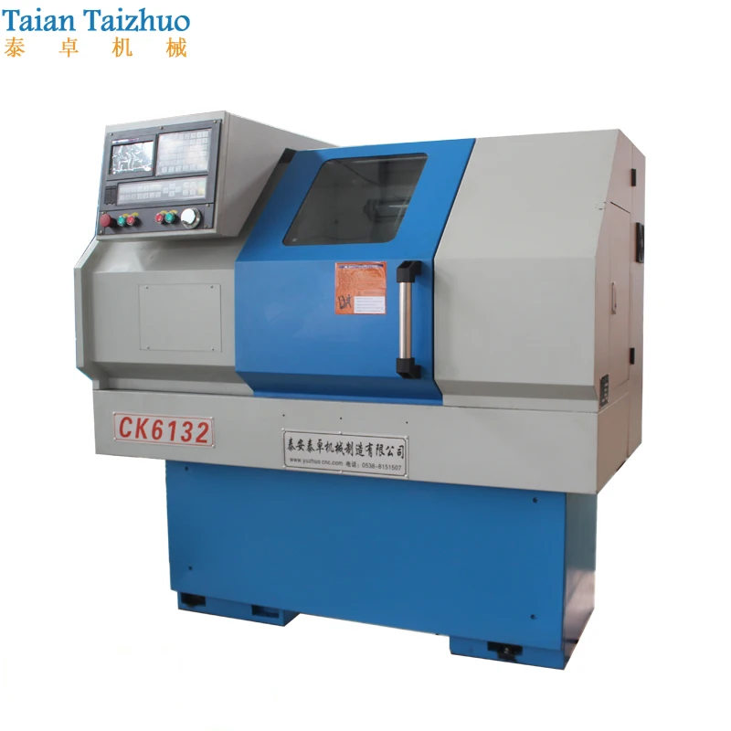 CK6132 High Quality Flat Bed Mini CNC Lathe Sales