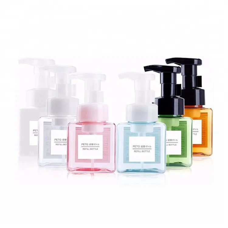 BPA Free Refillable Bottle 8.5oz 250ml Foaming Liquid Soap Containers Foam Dispensers