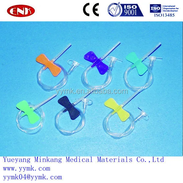 20g,21g,22g, 23g, 24g,25g,26g,27g disposable butterfly needle