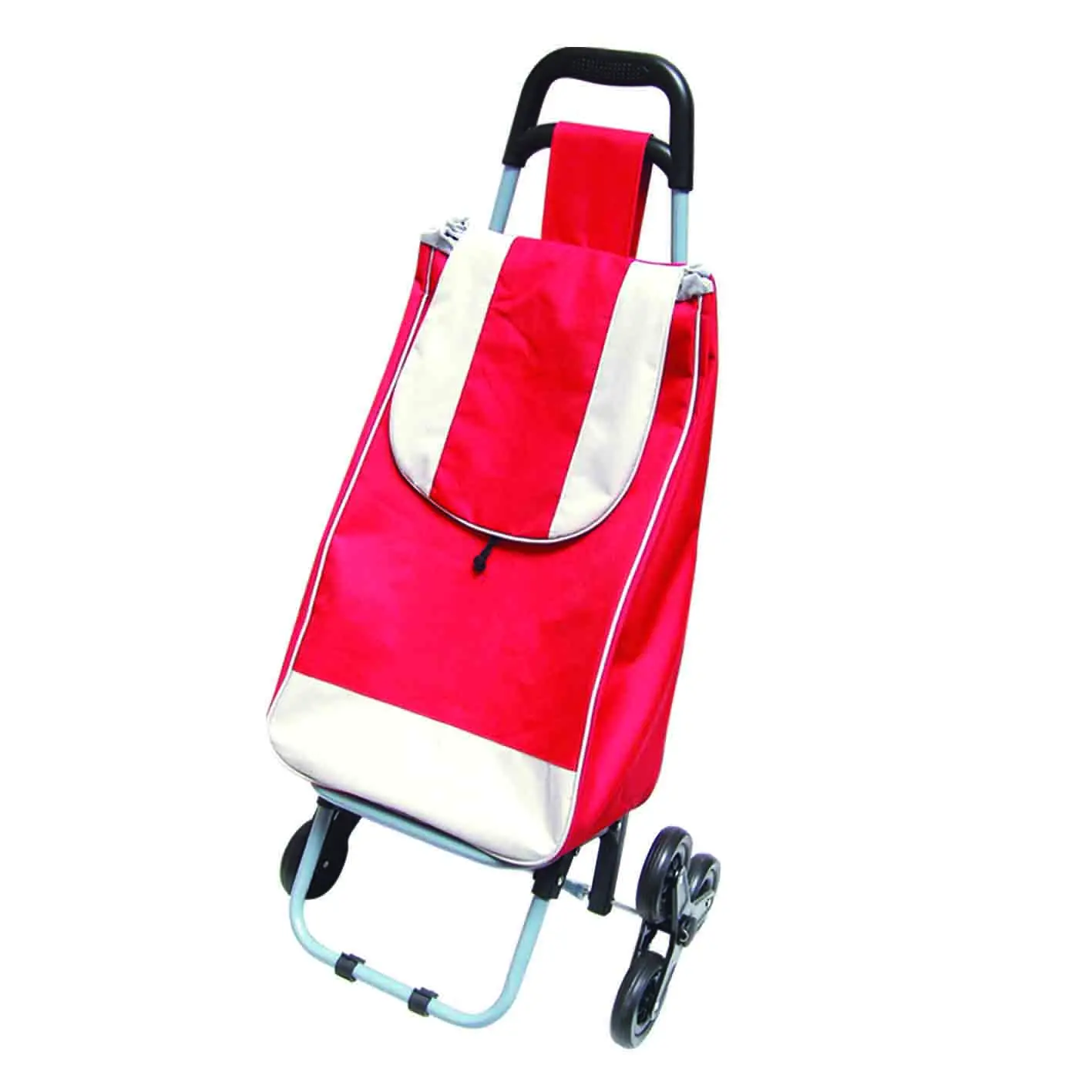 Hot Selling Foldable Cheap Stair Climb Hand Cart Aluminium Tube Folding Six Wheels Shopping Trolley Cart For Supermarket