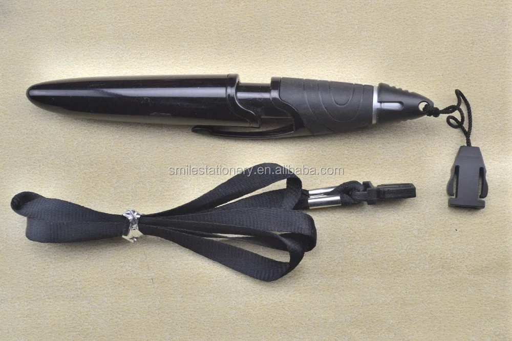 Lovely Designed Hang rope Plastic Ball Pen For Promotion