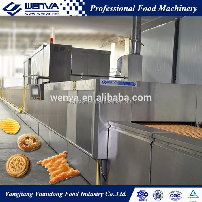 Biscuit Usage and Biscuit baking machine Type biscuit tunnel oven