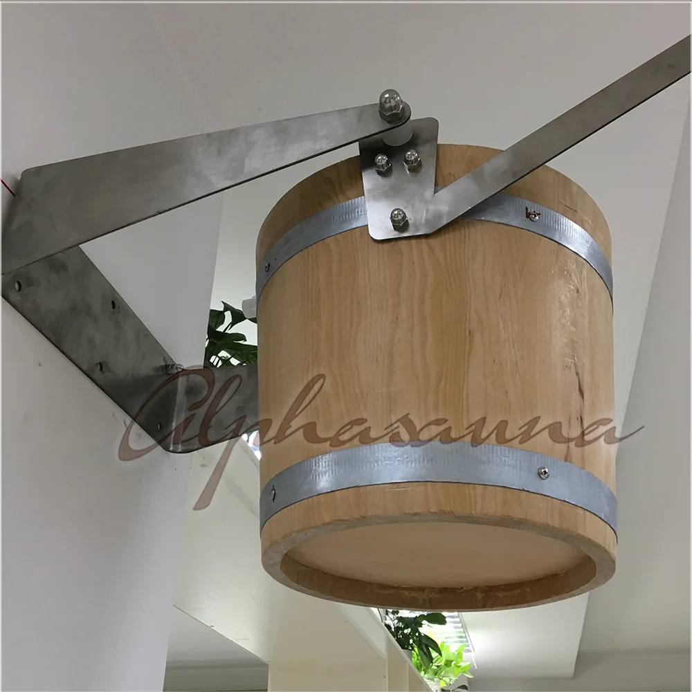Turkish Shower Bath Accessories Sauna Bucket And Ladle For Sales