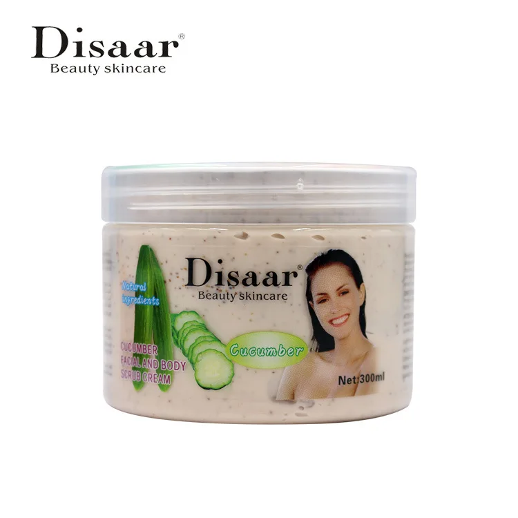 
DISAAR300ml cucumber sanding cream deep cleaning acne and gently hydrating cleansing cream 