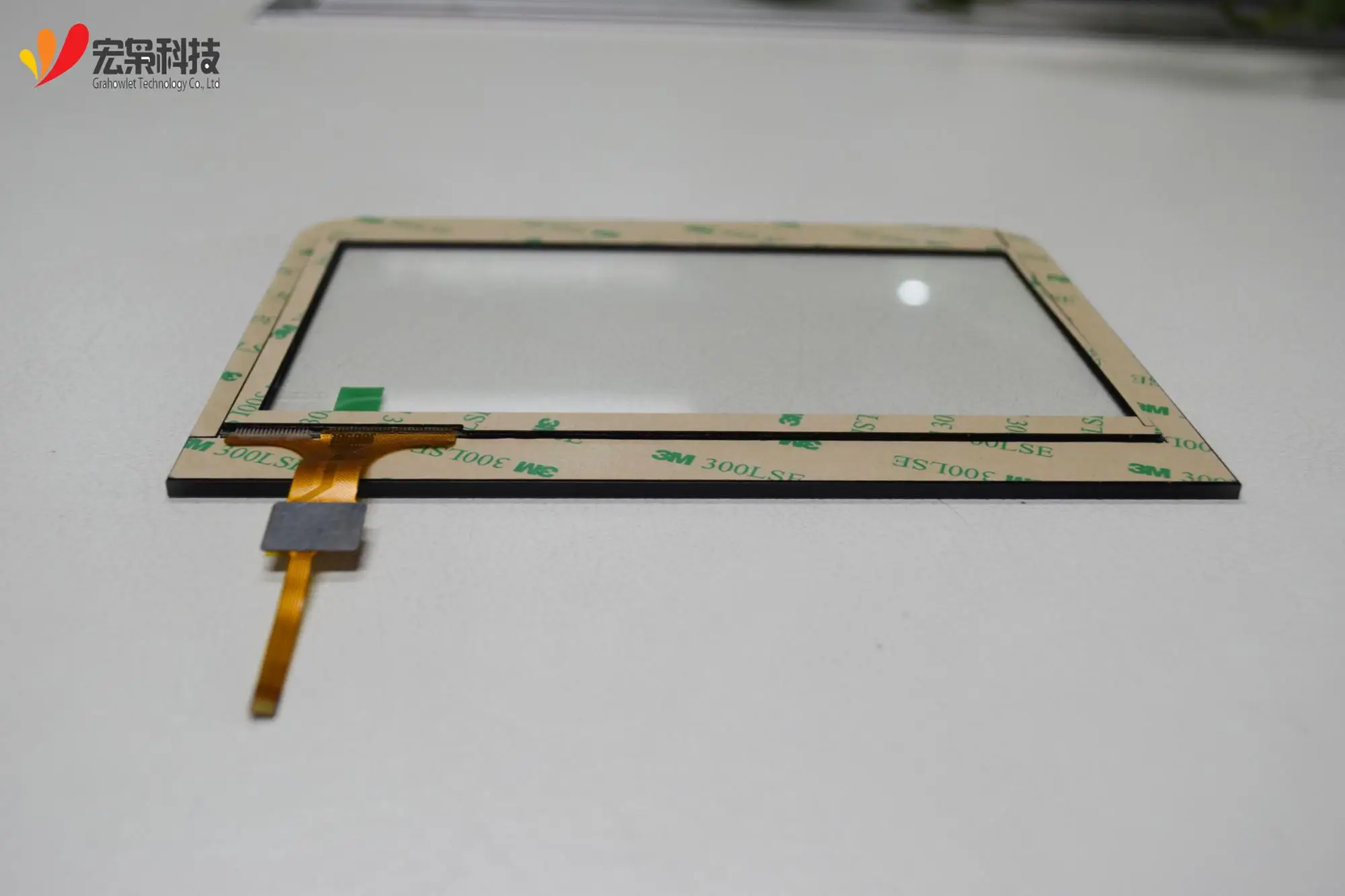 Explosion-proofUSB/IIC open frame 7 inch industry projected capacitive touch screen touch panel with water