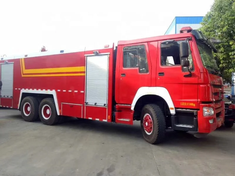 Sinotruck Howo 6x4 пожарная машина/пожарная машина, дизельный двигатель, грузовики на продажу