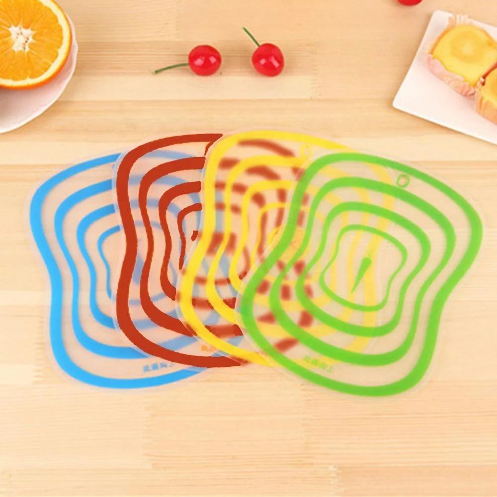 Wholesale kitchen tools resin matte classification chopping board non-slip fruit cutting board transparent household cutting boa