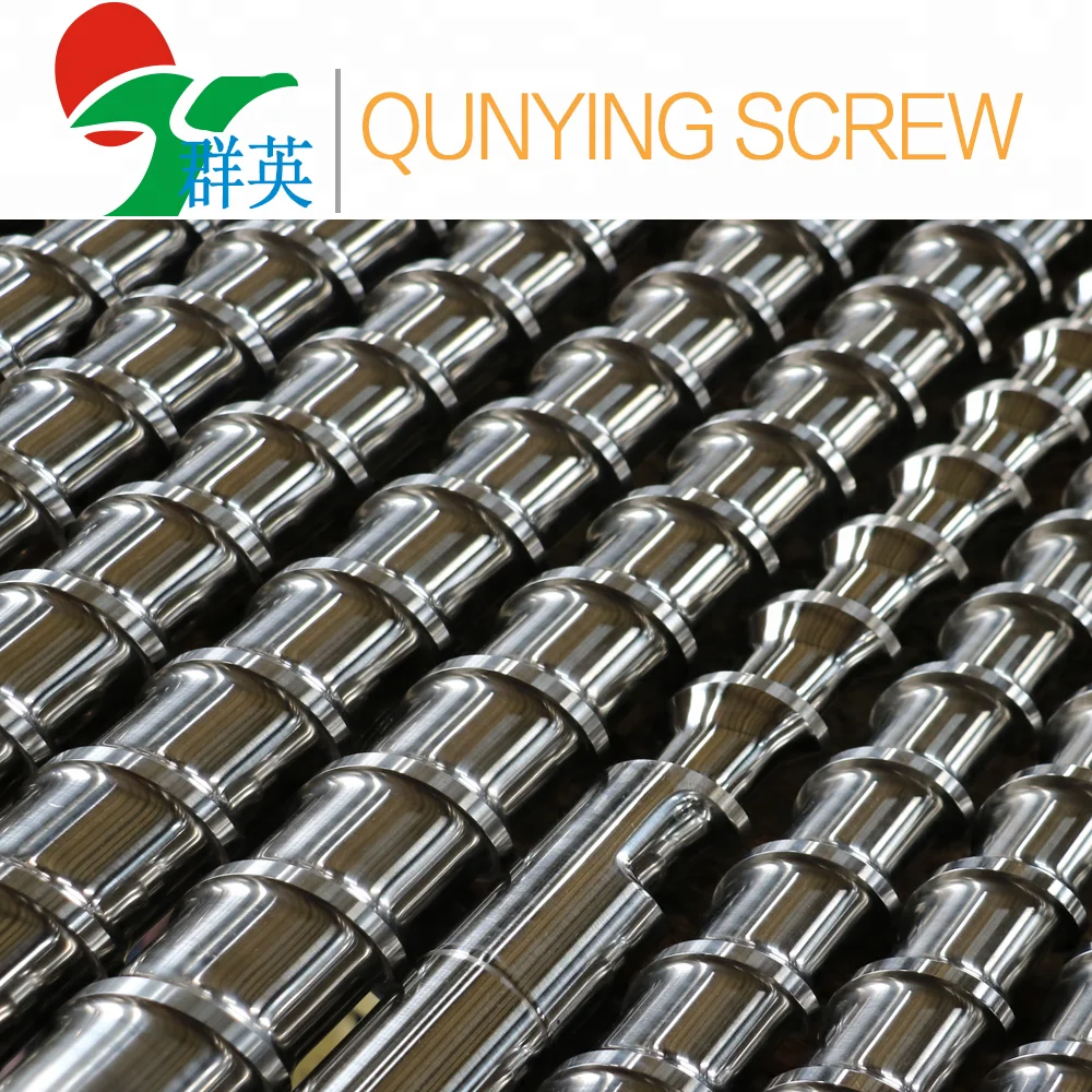 injection screw barrel for injection moulding machine for pvc upvc pe pp