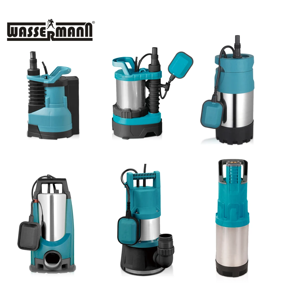 Plastic Automatic built-In float switch electric submersible water Pump