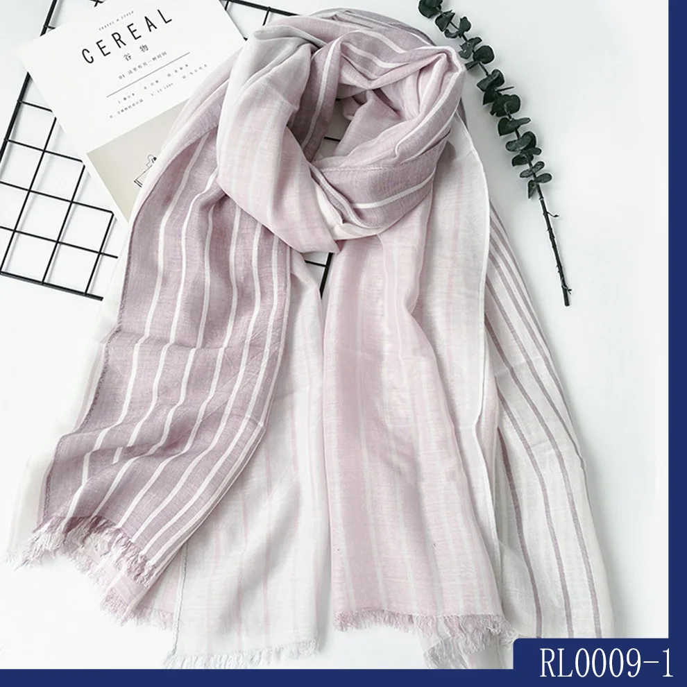 
Customized latest design silk modal scarf 