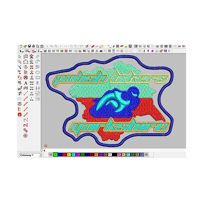 
Fast High-quality Baby Garments Butterfly Design Custom Badge Bead Embroidery Designs For Garment 