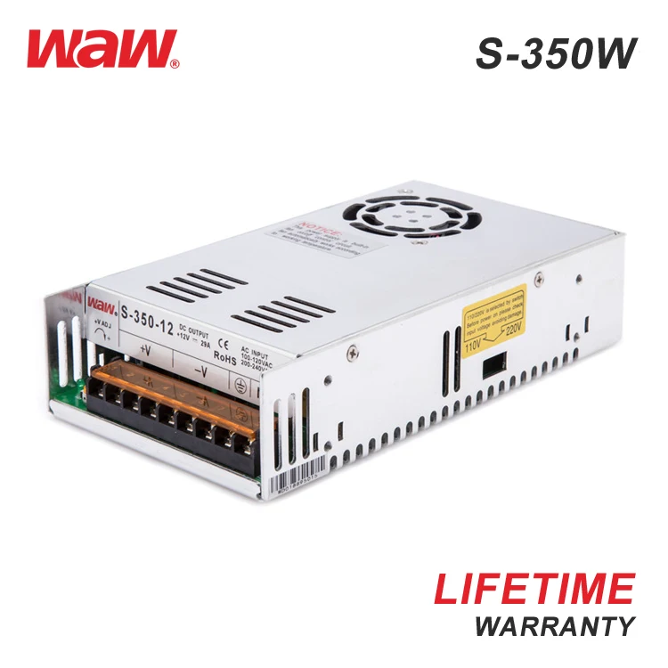 5v 12v 24v 36v 48v  ac to dc led driver  S-350-48 switching power supply