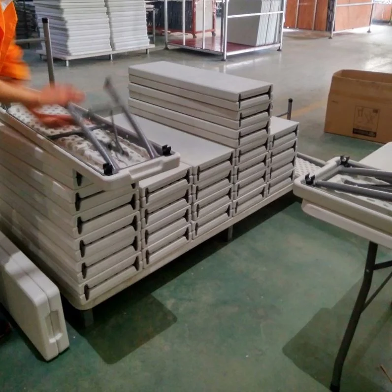 Высококачественный легкий пластиковый складной стол и стул для мероприятий