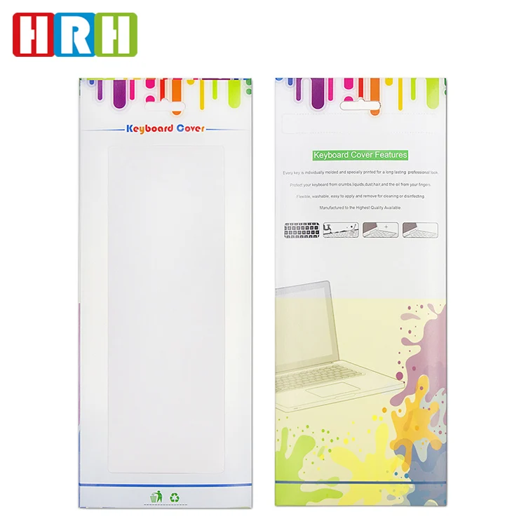 Accept Customized Logo Retail Packing for MacBook keyboard Anti-dust cover waterproof protector
