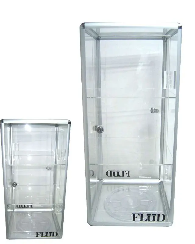 
Good quality rotating display showcase 