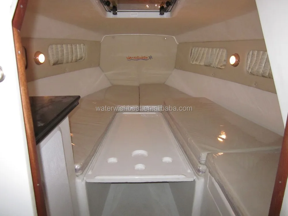Waterwish QD 20,5, маленькая Спортивная рыболовная лодка из стекловолокна