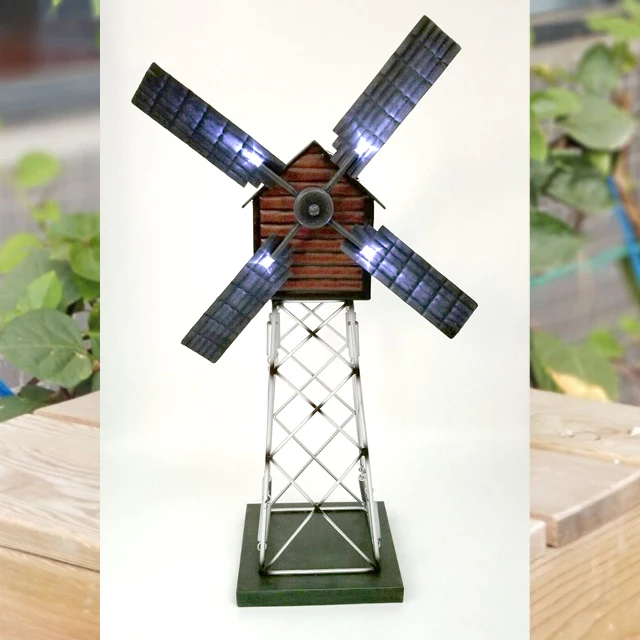 windmill wholesale parts solar light Motor metal wind spinner