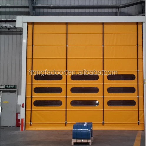 Stacking High Speed Rolling Rapid Roller Shutter Door