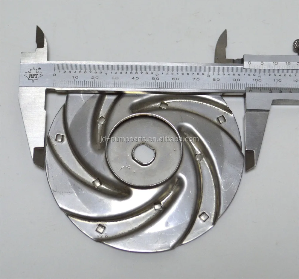 
Stainless steel welding open type impellers 
