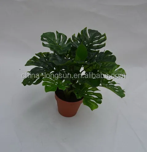 LS16070419 foshan longsun wholesale manufacturer wholesale silk fabric material artificial bonsai plant