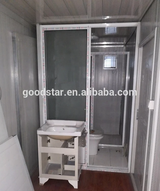 20ft 30ft cheap fully assembled two bedroom home prefab expandable container house for sale