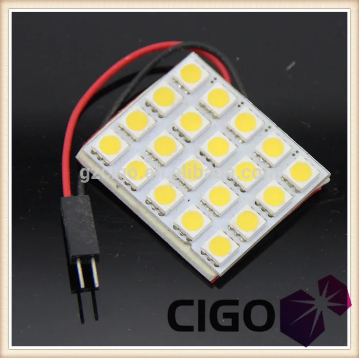 Good quality 20SDM blue led car interior light for car