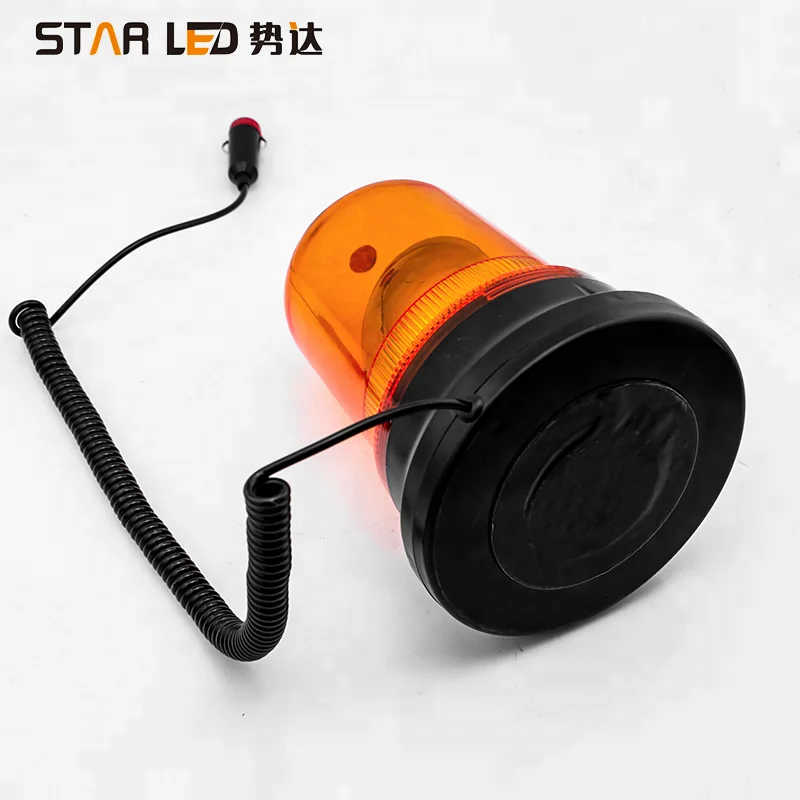 Rotary/60 SMD/80 leds emergency beacon strobe light MAGNET/BOLT