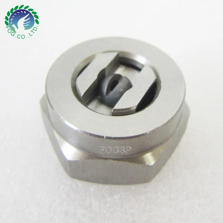 Stainless Steel H-VV Flat Fan Vee Jet Spray Nozzle