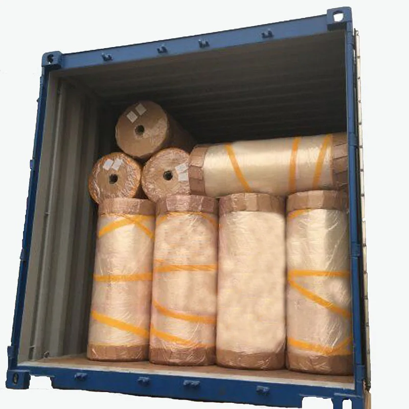 45mic клейкая 1280 мм X 4000 м BOPP картонная упаковочная лента Jumbo