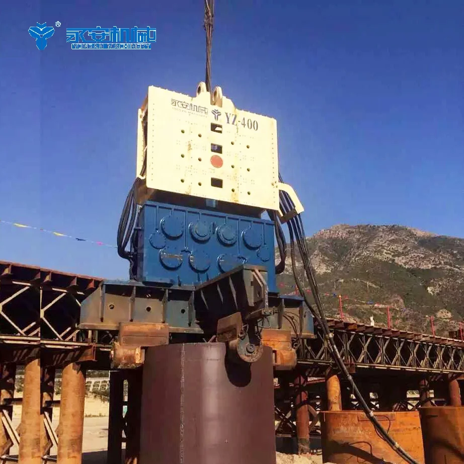 YZ400 Big Hydraulic Vibratory Hammers ,hydraulic piling hammers, piling machine for sale
