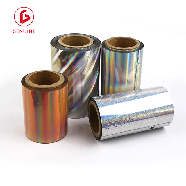 PET 3D Hologram Lens silver Packaging Film