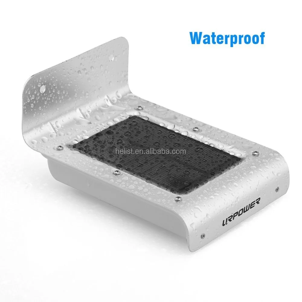 2016 Новый Тип LED Solar Датчик Движения Настенный Светильник с Литий-Ионный Аккумулятор