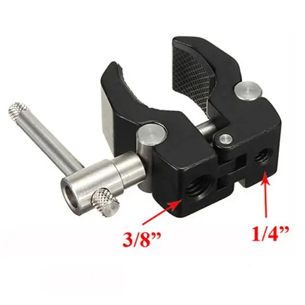 Photo Studio Accessories Magic Friction Arm Super Crab Clamp Articulating Pliers Clip