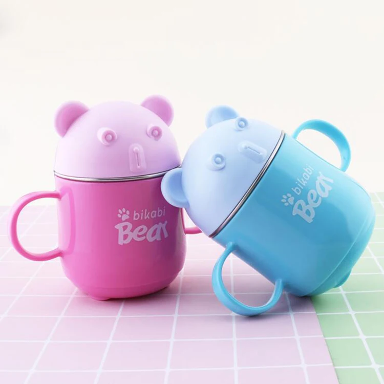 2019 новые школьные бутылки для воды без бисфенола А, детские чашки для обучения пить, детские чашки, противоударные чашки для воды для детского сада