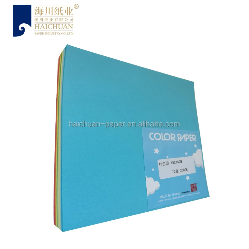 FSC origami paper 50/100/200/250sheets per pack 10 colours paper