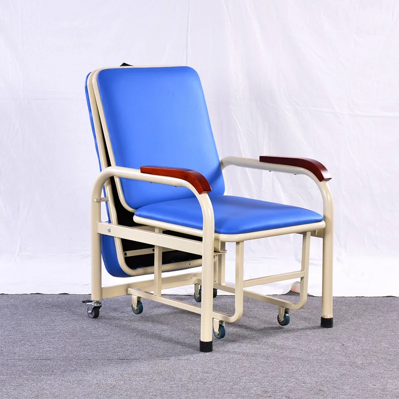 XF308 Hospital recliner chair bed Folding Sleeping Accompany Chair