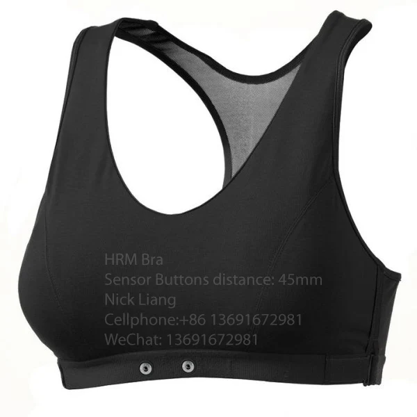 
Standard Heart rate monitor Bra(Sensor not included, button distance: 45mm) 