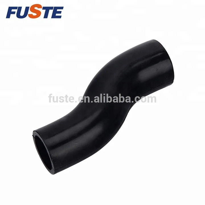 China Customize Black Coolant Pipe EPDM Rubber Hose Bend Rubber Drain tube Flexible Pipe Used Concrete Pump Rubber Hose