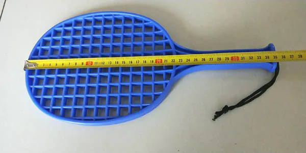 Plastic tennis racket