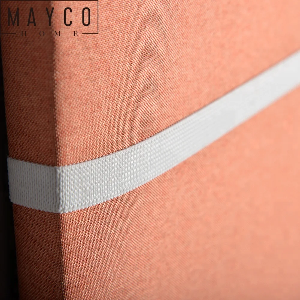 
Mayco Office Organization Decorative Pink Rose Color Fabric Rectangular Memo Photo Frame Bulletin Board 