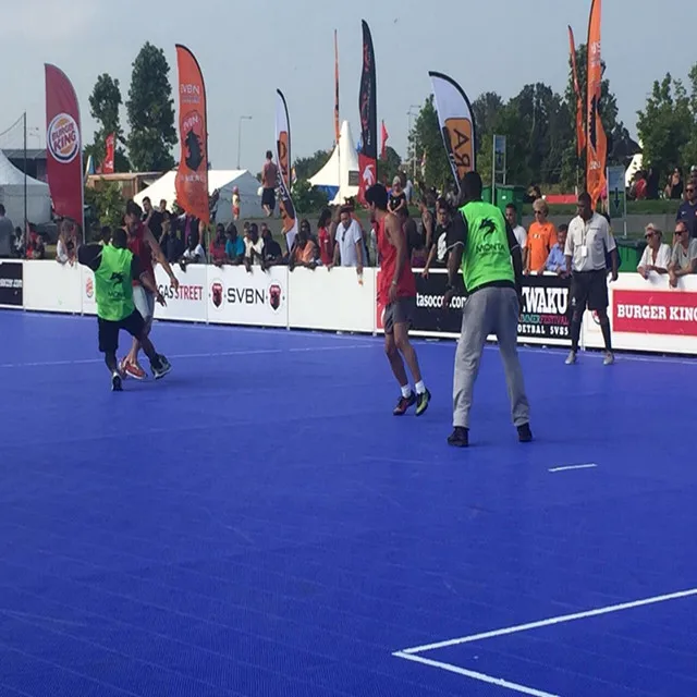 Factory price high quality waterproof outdoor sport anti slip polypropylene portable and movable malaysia futsal court flooring