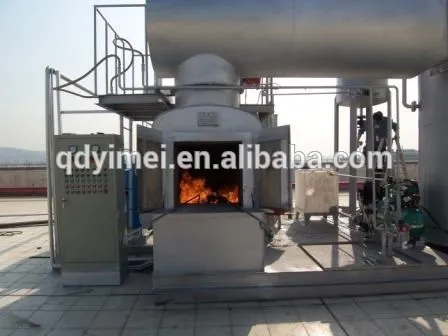 Domestic Solid Waste Garbage Burning Incinerator with 150KG Per Time Burning Ability WATERYIMEI 750L/H CN;SHN HOT Product 2020