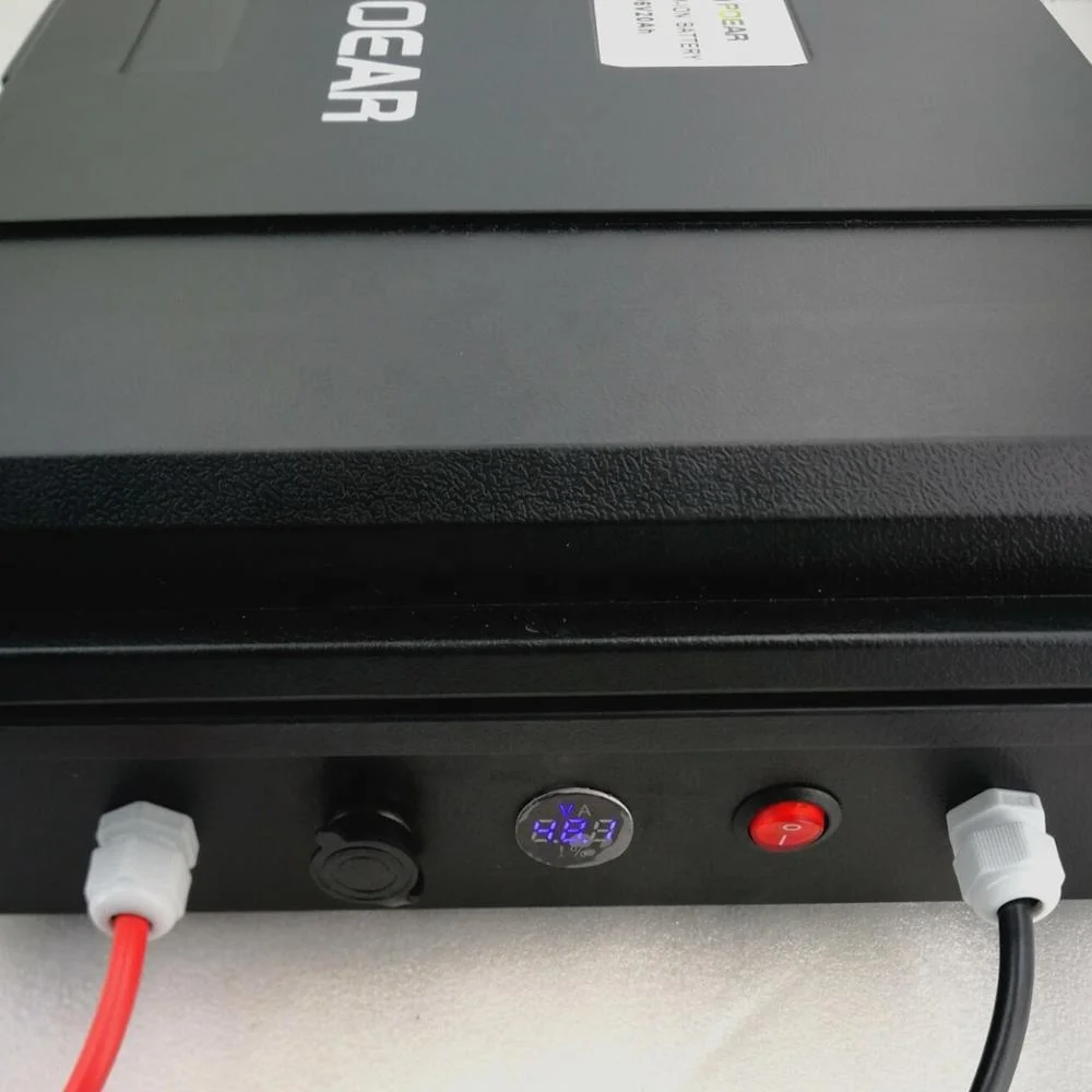 
96V 20Ah lithium ion battery packs with Polican box,power bank battery,rechargeable stored energy,UPS,OEM 
