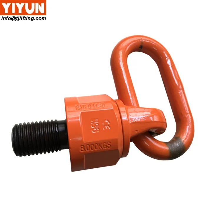 SAFETY load lifting HOIST RING (SWIVEL EYEBOLT) YD083 M8*1.25 THREAD LENGTH 12MM WLL 0.3t