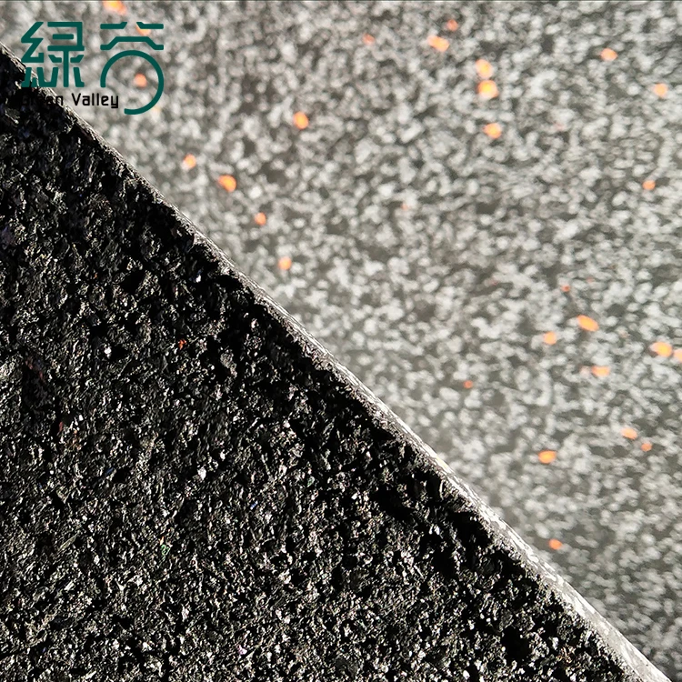 Tile Gym Floor Tile Composite Rubber for Heavy Equipment 15mm 20mm 25mm gym mats flooring rubber