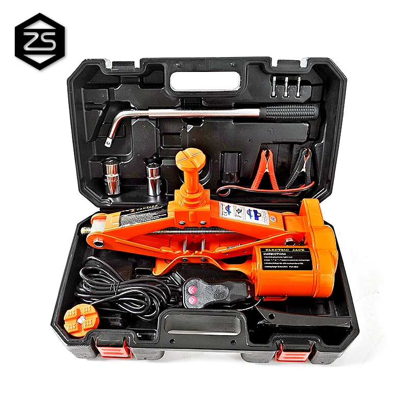 Professional durable portable 3 ton electric powered car jack