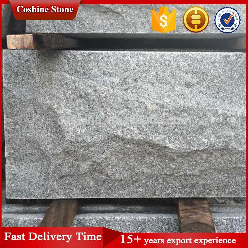 building stone G654 granite mushroom stone for wall cladding